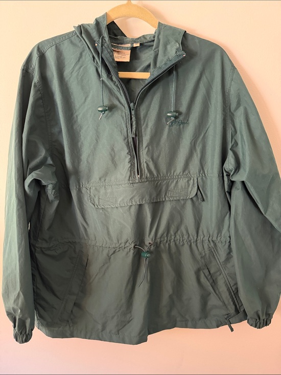 L.L. Bean Jackets & Blazers - Vintage L.L. Bean Teal Green Utility Anorak Jacket